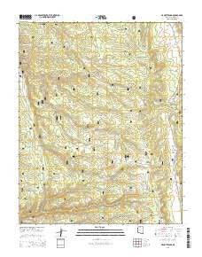 De Motte Park Arizona Current topographic map, 1:24000 scale, 7.5 X 7.5 Minute, Year 2014