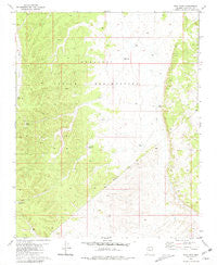 Dike Tank Arizona Historical topographic map, 1:24000 scale, 7.5 X 7.5 Minute, Year 1980