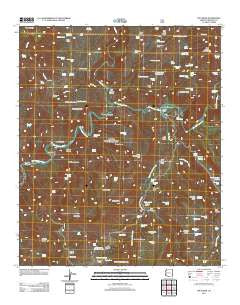 Dix Creek Arizona Historical topographic map, 1:24000 scale, 7.5 X 7.5 Minute, Year 2011