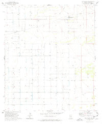 Dos Cabezas SW Arizona Historical topographic map, 1:24000 scale, 7.5 X 7.5 Minute, Year 1974