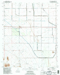 Double Peak Arizona Historical topographic map, 1:24000 scale, 7.5 X 7.5 Minute, Year 1992