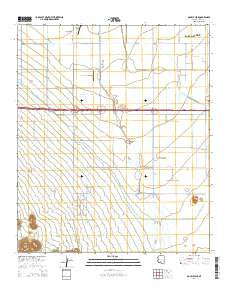 Double Peak Arizona Current topographic map, 1:24000 scale, 7.5 X 7.5 Minute, Year 2014