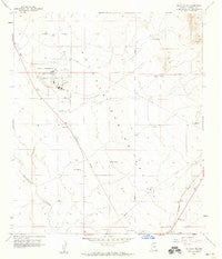 Douglas NE Arizona Historical topographic map, 1:24000 scale, 7.5 X 7.5 Minute, Year 1958