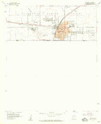 Douglas Arizona Historical topographic map, 1:24000 scale, 7.5 X 7.5 Minute, Year 1958