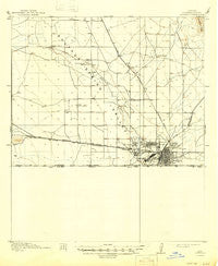 Douglas Arizona Historical topographic map, 1:62500 scale, 15 X 15 Minute, Year 1914