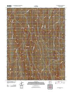 Dove Spring SE Arizona Historical topographic map, 1:24000 scale, 7.5 X 7.5 Minute, Year 2011