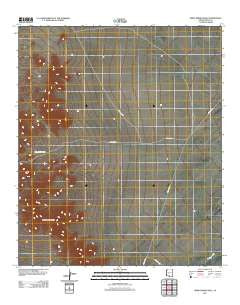 Drew Spring Well Arizona Historical topographic map, 1:24000 scale, 7.5 X 7.5 Minute, Year 2011