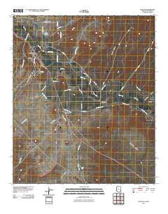 Duncan Arizona Historical topographic map, 1:24000 scale, 7.5 X 7.5 Minute, Year 2010