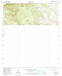 Duquesne Arizona Historical topographic map, 1:24000 scale, 7.5 X 7.5 Minute, Year 1958