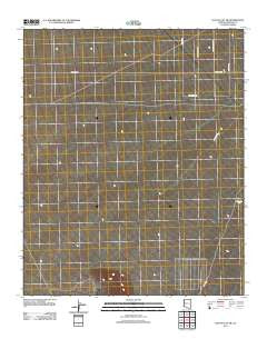 Dutch Flat SW Arizona Historical topographic map, 1:24000 scale, 7.5 X 7.5 Minute, Year 2011