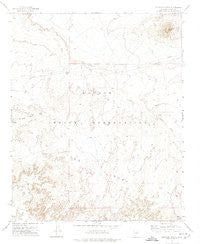 Elephant Butte Arizona Historical topographic map, 1:24000 scale, 7.5 X 7.5 Minute, Year 1972