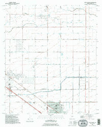 Eloy North Arizona Historical topographic map, 1:24000 scale, 7.5 X 7.5 Minute, Year 1992