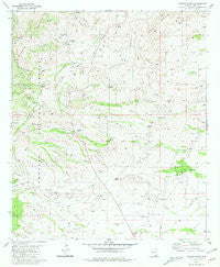 Empire Ranch Arizona Historical topographic map, 1:24000 scale, 7.5 X 7.5 Minute, Year 1981