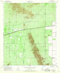 Enid Arizona Historical topographic map, 1:24000 scale, 7.5 X 7.5 Minute, Year 1952