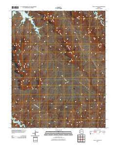 Face Canyon Arizona Historical topographic map, 1:24000 scale, 7.5 X 7.5 Minute, Year 2011