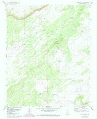 Fairchild Well Arizona Historical topographic map, 1:24000 scale, 7.5 X 7.5 Minute, Year 1979