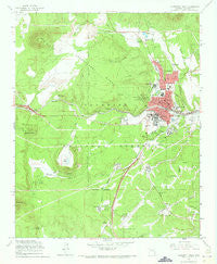 Flagstaff West Arizona Historical topographic map, 1:24000 scale, 7.5 X 7.5 Minute, Year 1962