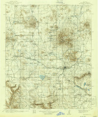 Flagstaff Arizona Historical topographic map, 1:125000 scale, 30 X 30 Minute, Year 1912