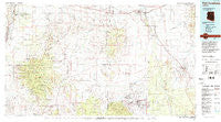 Fort Huachuca Arizona Historical topographic map, 1:100000 scale, 30 X 60 Minute, Year 1994