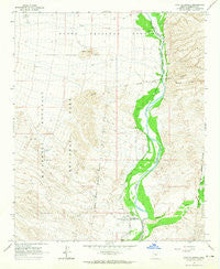 Fort McDowell Arizona Historical topographic map, 1:24000 scale, 7.5 X 7.5 Minute, Year 1964