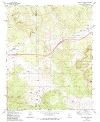 Fort Rock Ranch Arizona Historical topographic map, 1:24000 scale, 7.5 X 7.5 Minute, Year 1980