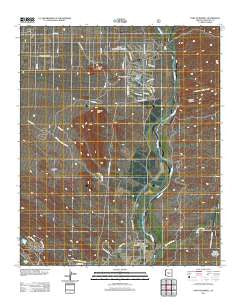 Fort McDowell Arizona Historical topographic map, 1:24000 scale, 7.5 X 7.5 Minute, Year 2011
