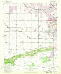 Fowler Arizona Historical topographic map, 1:24000 scale, 7.5 X 7.5 Minute, Year 1952