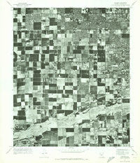 Fowler Arizona Historical topographic map, 1:24000 scale, 7.5 X 7.5 Minute, Year 1971