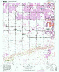 Fowler Arizona Historical topographic map, 1:24000 scale, 7.5 X 7.5 Minute, Year 1952