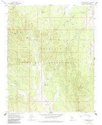Frazier Wells Arizona Historical topographic map, 1:24000 scale, 7.5 X 7.5 Minute, Year 1967