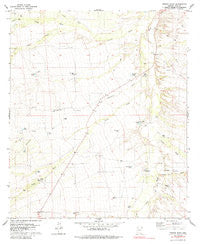 Fresno Wash Arizona Historical topographic map, 1:24000 scale, 7.5 X 7.5 Minute, Year 1979