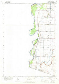 Gadsden Arizona Historical topographic map, 1:24000 scale, 7.5 X 7.5 Minute, Year 1965