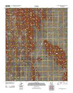 Gakolik Mountains Arizona Historical topographic map, 1:24000 scale, 7.5 X 7.5 Minute, Year 2011