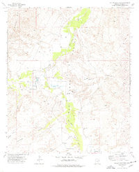 Galleta Flat East Arizona Historical topographic map, 1:24000 scale, 7.5 X 7.5 Minute, Year 1973