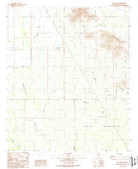 Gap Tank Arizona Historical topographic map, 1:24000 scale, 7.5 X 7.5 Minute, Year 1989