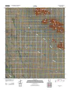 Gap Tank Arizona Historical topographic map, 1:24000 scale, 7.5 X 7.5 Minute, Year 2011