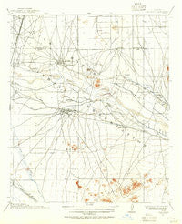 Gila Butte Arizona Historical topographic map, 1:62500 scale, 15 X 15 Minute, Year 1914