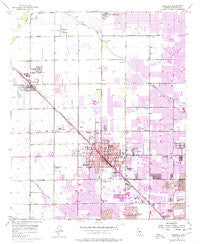 Glendale Arizona Historical topographic map, 1:24000 scale, 7.5 X 7.5 Minute, Year 1957
