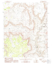 Grama Spring Arizona Historical topographic map, 1:24000 scale, 7.5 X 7.5 Minute, Year 1988
