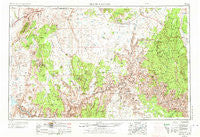 Grand Canyon Arizona Historical topographic map, 1:250000 scale, 1 X 2 Degree, Year 1953