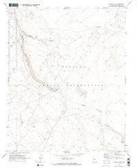 Grand Falls Arizona Historical topographic map, 1:24000 scale, 7.5 X 7.5 Minute, Year 1969