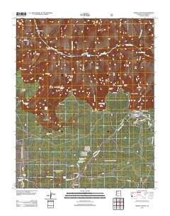 Grand Canyon Arizona Historical topographic map, 1:24000 scale, 7.5 X 7.5 Minute, Year 2012