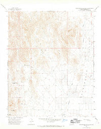 Grasshopper Junction SE Arizona Historical topographic map, 1:24000 scale, 7.5 X 7.5 Minute, Year 1967