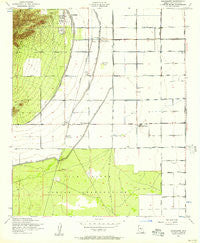 Guadalupe Arizona Historical topographic map, 1:24000 scale, 7.5 X 7.5 Minute, Year 1952