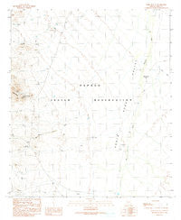 Gurli Put Vo Arizona Historical topographic map, 1:24000 scale, 7.5 X 7.5 Minute, Year 1990