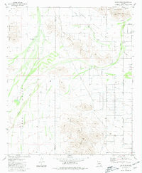 Haley Hills Arizona Historical topographic map, 1:24000 scale, 7.5 X 7.5 Minute, Year 1981