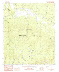 Hannagan Meadow Arizona Historical topographic map, 1:24000 scale, 7.5 X 7.5 Minute, Year 1991