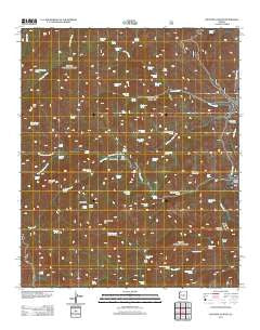 Haunted Canyon Arizona Historical topographic map, 1:24000 scale, 7.5 X 7.5 Minute, Year 2011