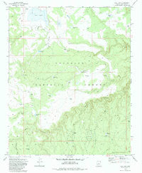 Hay Lake Arizona Historical topographic map, 1:24000 scale, 7.5 X 7.5 Minute, Year 1970
