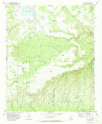 Hay Lake Arizona Historical topographic map, 1:24000 scale, 7.5 X 7.5 Minute, Year 1970